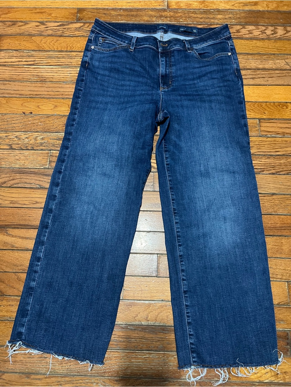 J. Jill Men's Straight-Leg Dark Blue Jeans